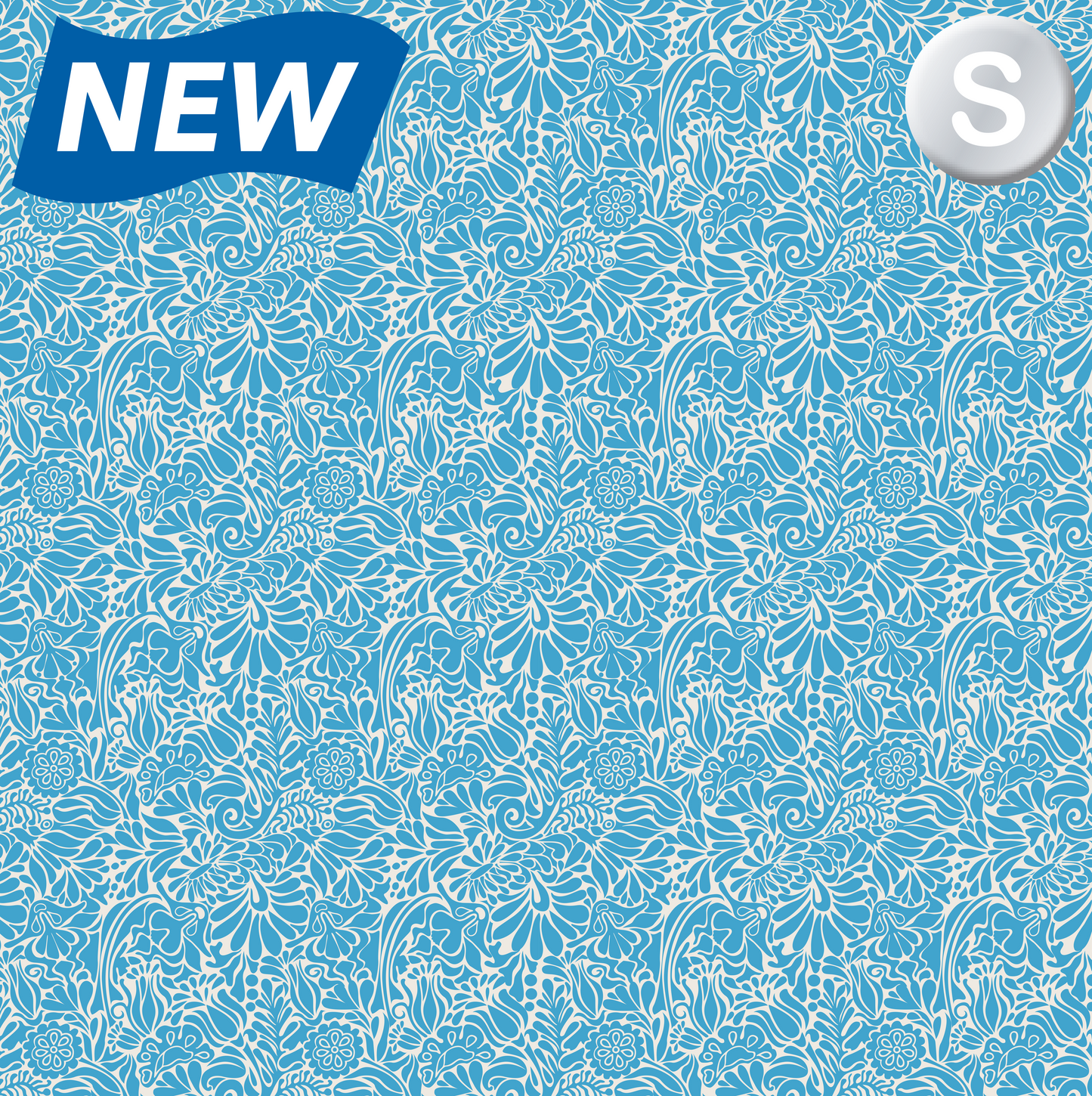 Batik Blue