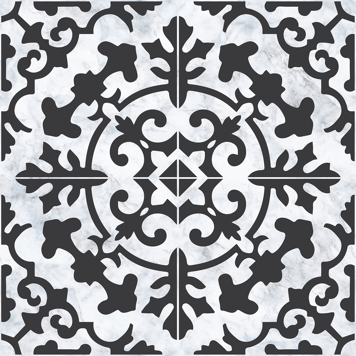 Carrara Tile Charcoal