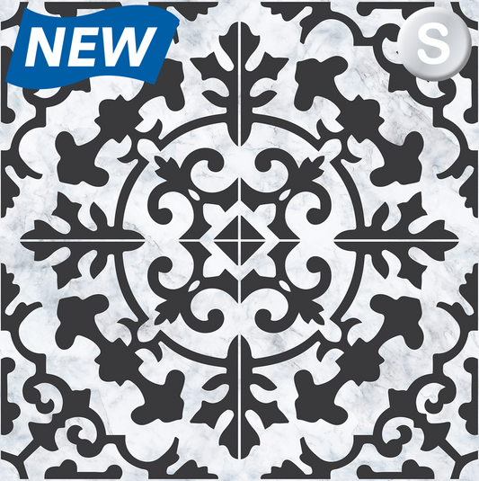 Carrara Tile Charcoal