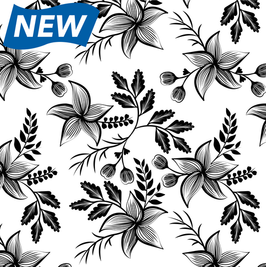 Flora Black & White