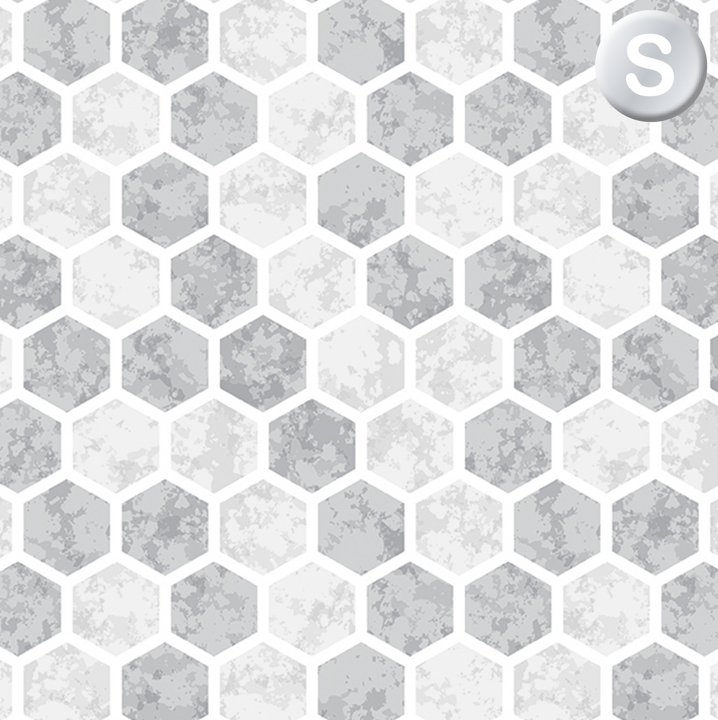 Marble Honeycomb Gray